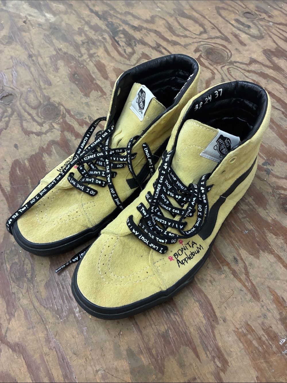 A Tribe Called Quest x Vans Sk8-Hi 'Mellow Yellow' men’s 9.0 US